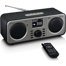 Lenco DIR-141BK Internet Radyo Dab+ Bluetooth Kumanda Spotify Connect Siyah