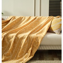 Doqu Home Lena Tek Kişilik Battaniye 150X200CM - Sarı