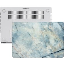 McStorey Macbook Air M1 Kılıf 13inç A1932 A2179 A2337 ile Uyumlu Marble11NL