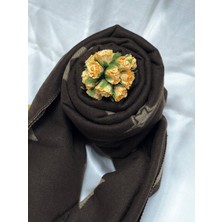 Awam Silk Awam Silk Yıldız Desenli Yün Yumuşak Dokulu Atkı Şal & Omuz Şalı 190*65