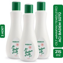 Bebak Acı Badem Sütü 3 x 215 ml