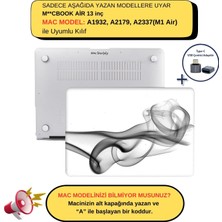 McStorey Macbook Air M1 Kılıf 13inç A1932 A2179 A2337 ile Uyumlu Paint01NL