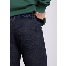 Gabbia Denim 0020 Süper Slim Fit Lacivert Rahat Denim Erkek Jeans