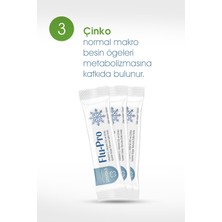 Erbatab Flu-Pro Vitamin C Vitamin D3  Çinko ve Karamürver Ekstresi 10 Stick