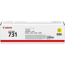 Canon CRG-731Y Sarı Orjinal Toner