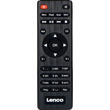 Lenco DIR-261 Internet Radyo Dab+ CD Bluetooth Kumandalı Fm Radyo Siyah