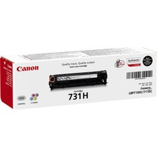 Canon CRG-731HBK Kutusu Hasarlı  Siyah Orjinal Toner
