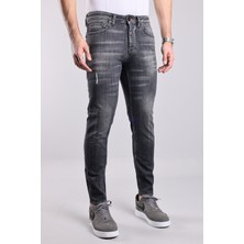 Gabbia Denim 0020 Süper Slim Fit Mavi Rahat Denim Erkek Jeans