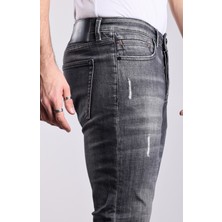 Gabbia Denim 0020 Süper Slim Fit Mavi Rahat Denim Erkek Jeans