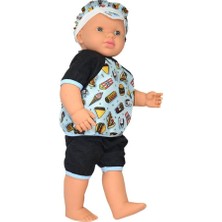 Gamze Bebek 2251 Gamze, Konuşan Aliş Erkek Kel Bebek 55 cm