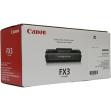Canon Fx-3 Siyah Orjinal Toner