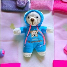 Mellito Toyzz Toyzz Meyaz M-Bear Tulumlu Peluş Ayıcık Uyku Arkadaşı