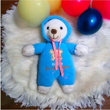 Mellito Toyzz Toyzz Meyaz M-Bear Tulumlu Peluş Ayıcık Uyku Arkadaşı