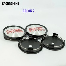 Zhuning Shop 2 Renk 7 Tarzı 4pcslot 75 mm Araba Tekerlek Merkezi Hub Caps Oz Yarış Tekerleği Amblem Logo Araba Styling Aksesuarları (Yurt Dışından)