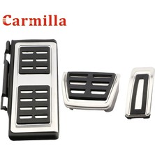 Zhuning Shop 2 Dinlenme ile At Audi A3 8V S3 Rs3 Sportback Cabrio Limuzin Lhd Oto Pedal Kapağı Için Carmilla Paslanmaz Çelik Araba Pedalları (Yurt Dışından)