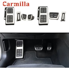 Zhuning Shop 2 Dinlenme ile At Audi A3 8V S3 Rs3 Sportback Cabrio Limuzin Lhd Oto Pedal Kapağı Için Carmilla Paslanmaz Çelik Araba Pedalları (Yurt Dışından)