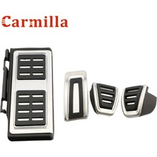 Zhuning Shop 2 Dinlenme ile At Audi A3 8V S3 Rs3 Sportback Cabrio Limuzin Lhd Oto Pedal Kapağı Için Carmilla Paslanmaz Çelik Araba Pedalları (Yurt Dışından)