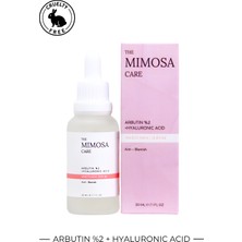 The Mimosa Care Leke Karşıtı ve Aydınlatıcı Arbutin Serum