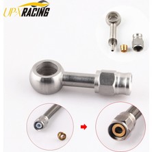 Zhuning Shop 2 An3 Stili An3 Motosiklet Motorlu Bisiklet Hidrolik Fren Yağı Hortum Hattı Banjo Uydurma Paslanmaz Çelik 10MM (Yurt Dışından)