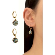 ÇLK Accessories Premium Nazar Boncuk Top Küpe