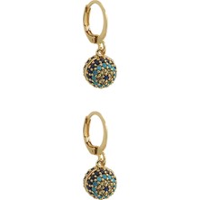 ÇLK Accessories Premium Nazar Boncuk Top Küpe