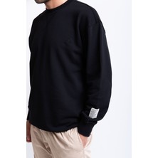 Uniqvibe Regular Organik Pamuklu Sweatshirt