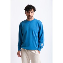 Uniqvibe Regular Organik Pamuklu Sweatshirt