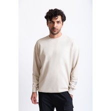 Uniqvibe Regular Organik Pamuklu Sweatshirt