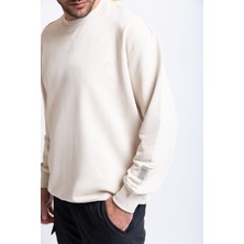 Uniqvibe Regular Organik Pamuklu Sweatshirt