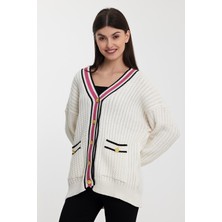 Alexander Gardi Yakası Çizgili Triko HIRKA(A92021-S)