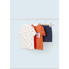 Mayoral Bebek 3lü Takım - Mayoral  - Kırmızı - 24-Ay - 01645-KIRMIZI-24-AY