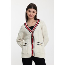 Alexander Gardi Yakası Çizgili Triko HIRKA(A92021-S)