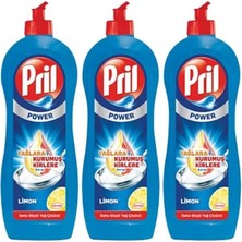 Pril - Sıvı Bulaşık Deterjanı Klasik Limon 675GR - 3 Adet