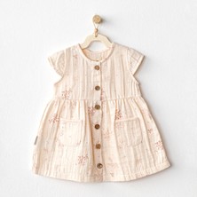 Andywawa Kız Bebek Elbise Dress Pretty Flowers AC24679