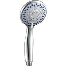 Kurra Store 3 Fonksiyonlu Su Akışı Duş Başlığı Banyo El Duşu Krom Kaplama Paslanmaz El Duş Başlığı
