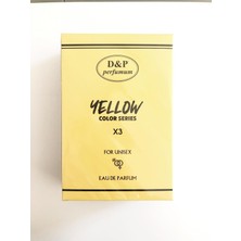 D&P Color Series U-X3 Yellow Unisex EDP 55 ml