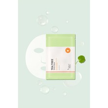 MISSHA Yağlanma ve Sivilcelenme Eğilimli Ciltler İçin Nem - Yaprak Maskea'pieu The Pure Tea Tree Sheet Mask