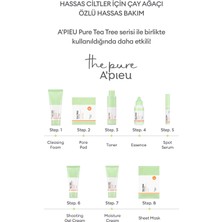 MISSHA Yağlanma ve Sivilcelenme Eğilimli Ciltler İçin Nem - Yaprak Maskea'pieu The Pure Tea Tree Sheet Mask