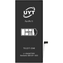 Uyt iPhone 11 Batarya Süper Batarya 3550 Mah