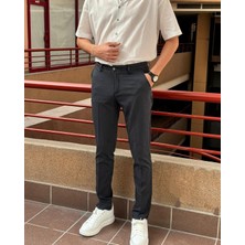 İnpool Erkek, Slim-Fit, Esnek Kumaş, Yıkamalı, Old Money Culture, Pantolon 24INP277