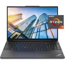 Lenovo 16" Wuxga Thınkpad E16 G1 21JT0017TX01 Ryzen 7 7730U-32GB RAM-512GB Nvme-Fdos