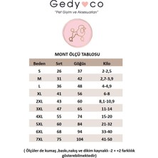 Gedyco Teddy Bej Büyük Irk Köpek Montu (21-50 kg Arası Köpeklere Uygundur)