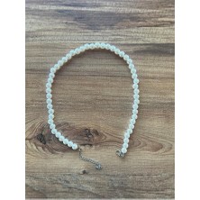 Mazen Inci Kolye Unisex (Inci Ebatı 8 Mm)