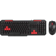 Everest KM-6825 Multimedia Klavye + Mouse Set Logitech Klavye Pad + Logitech Mouse Pad Gaming Set