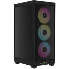 Corsaır 2000D CC-9011246-WW 3-Rgb Fanlı Gamıng Mını-Itx Pc Kasası (Sfx Power Desteklı)