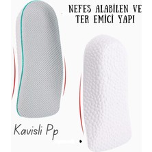 Neystore Kadın-Erkek Boy Uzatan Ayakkabı Tabanlığı, Topuk Yükseltici, Topuk Yastığı, Gizli Topuk, 1,5 cm  2,5 cm Veya 3,5  cm Boy Uzatıcı