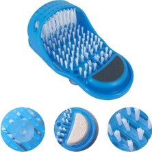 Zhaowen Shop Vücut Fırçası Stili Ower Ayak Scrubber Masaj Temizleyici Spa Peeling Yıkayıcı Yıkama Terliği Aletler Banyo Banyo Ayak Fırçaları Banyo Donatılmış (Yurt Dışından)