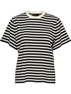 Only Onllivina Stripe Tee Jrs Noos Kadın T-Shirt