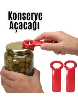 Ankaflex 2 Adet Renkli Kavanoz Konserve Açacağı Kavanoz Kapağı Açacağı