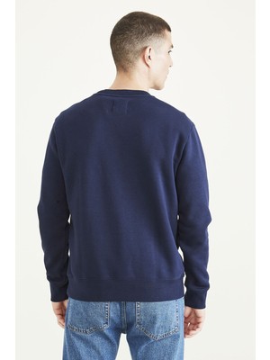 Dockers Crewneck Lacivert Sweatshirt